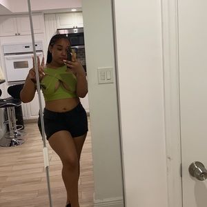 Green sexy top